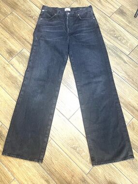Citizens of Humanity Black Jeans Womens 31 Straight Leg Premium Vintage Denim